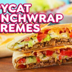 Copycat Taco Bell Crunchwrap Supreme – 4 Ways!