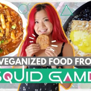 Making Food from SQUID GAME…VEGAN!