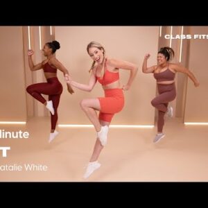 10-Minute HIIT Workout With Natalie White | POPSUGAR FITNESS