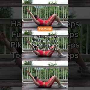 Simone Biles & Jordan Chiles' At-Home Ab Workout | POPSUGAR Fitness | #Shorts