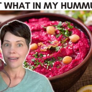 Beet Hummus Using Multo by CookingPal + What to Eat with Hummus