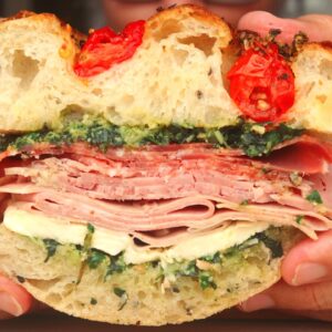 The most EPIC cold cuts sandwich